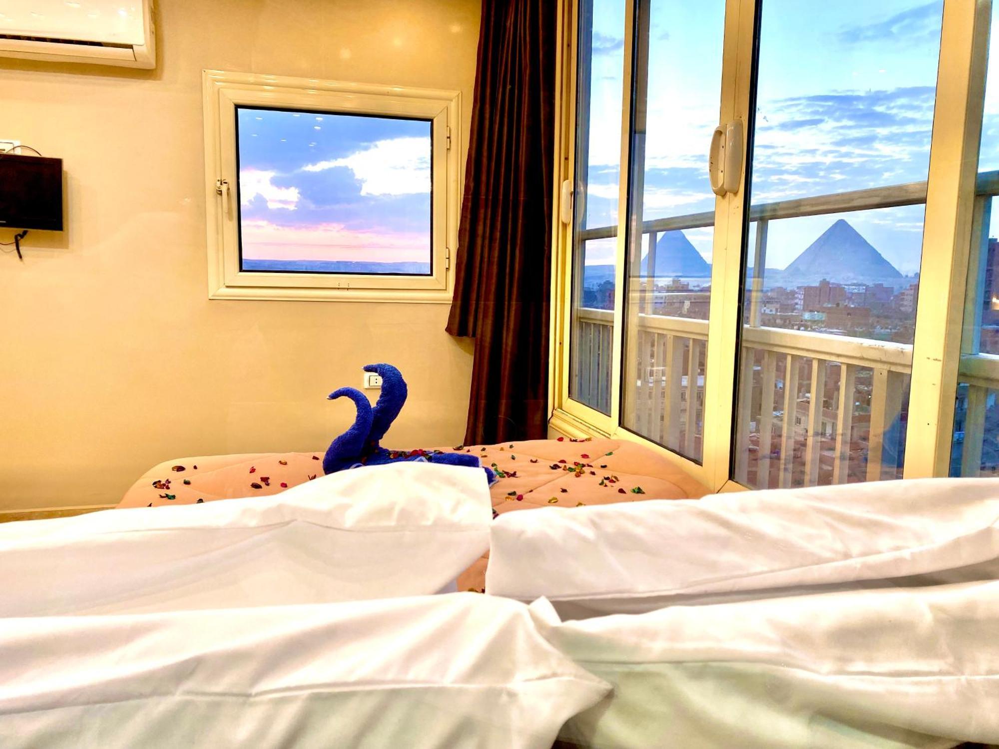 Horus Horizon Inn Pyramids View Kafret el-Gabal 外观 照片
