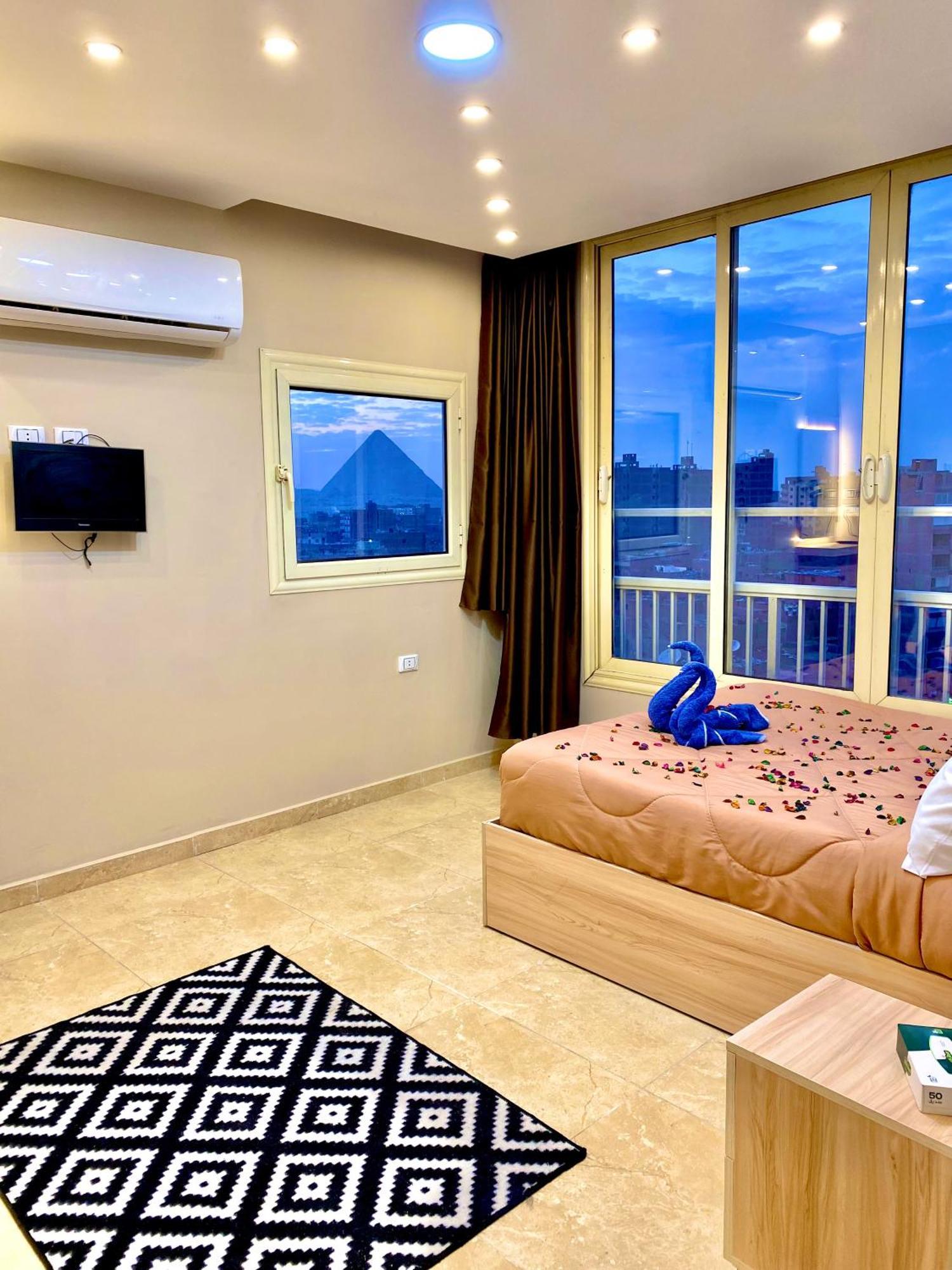 Horus Horizon Inn Pyramids View Kafret el-Gabal 外观 照片