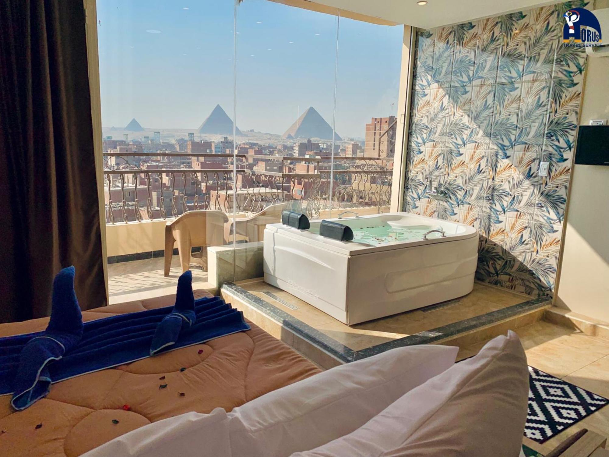 Horus Horizon Inn Pyramids View Kafret el-Gabal 外观 照片